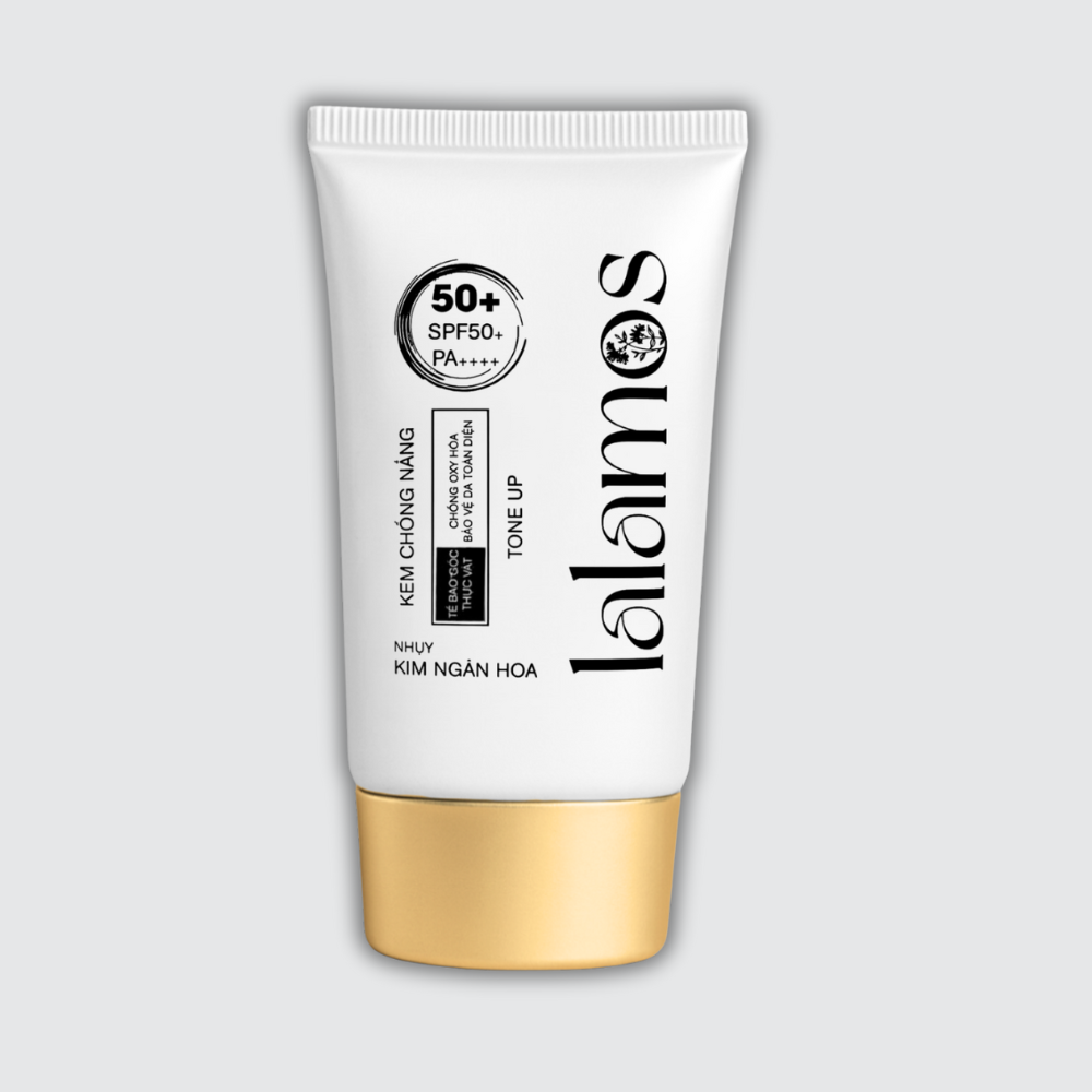 KEM CHỐNG NẮNG NHỤY KIM NGÂN HOA NẮP VÀNG 50ML