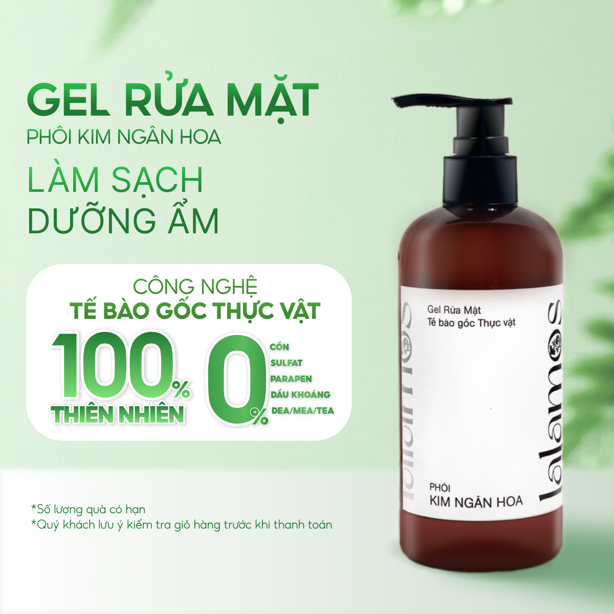 Gel rửa mặt PHÔI KIM NGÂN HOA – Giải pháp làm sạch dịu nhẹ cho mọi loại d